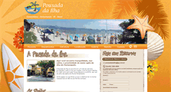 Desktop Screenshot of pousadailha.com.br